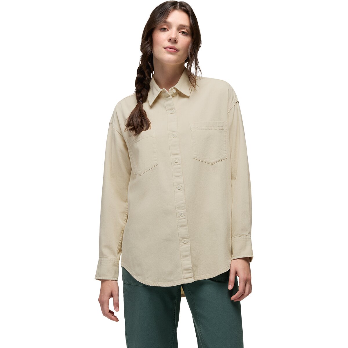 prAna Mountain Maven Denim Shirt - Women's Natural Denim, XS