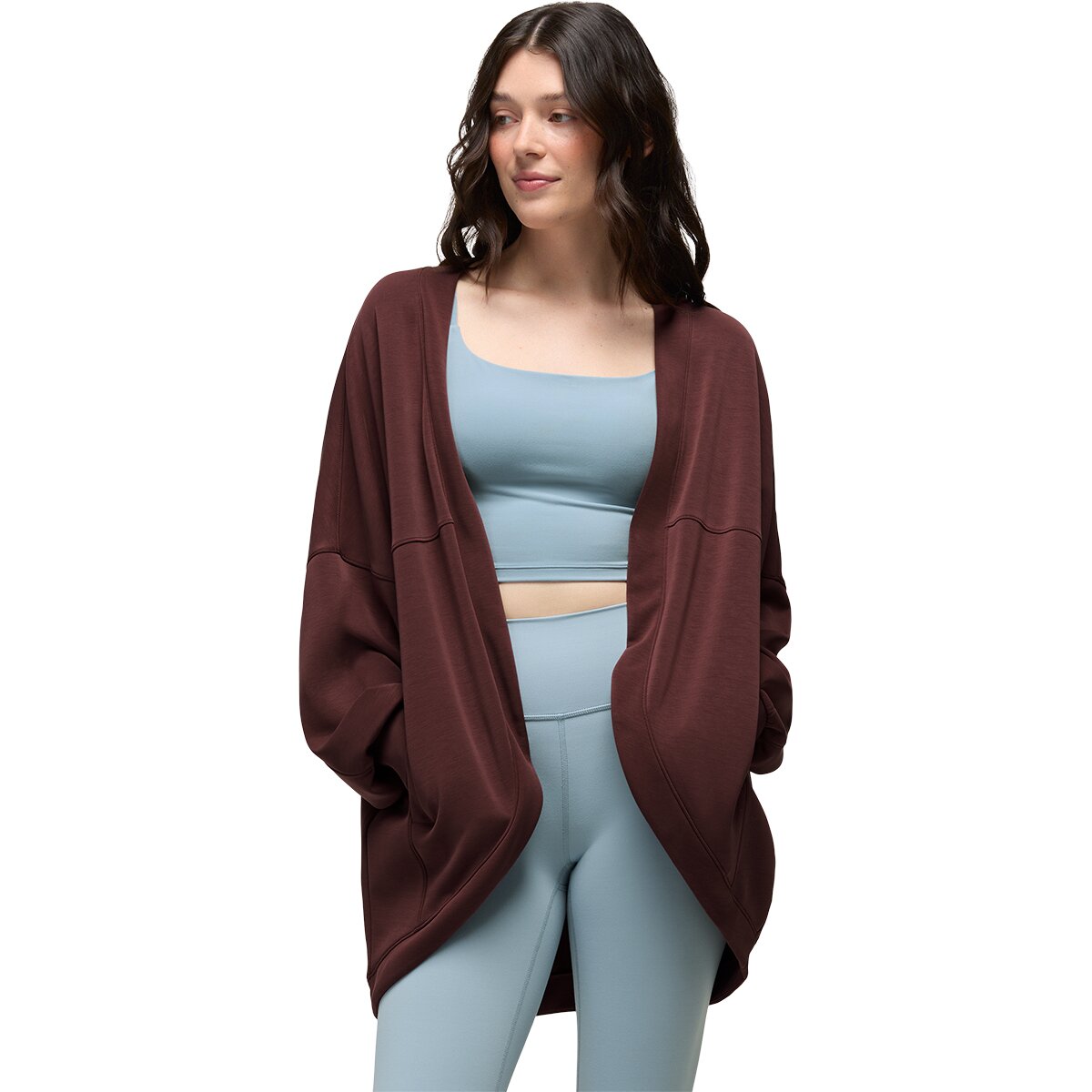 Image of prAna Shea Soft Cardigan - Women's Cacao, XS