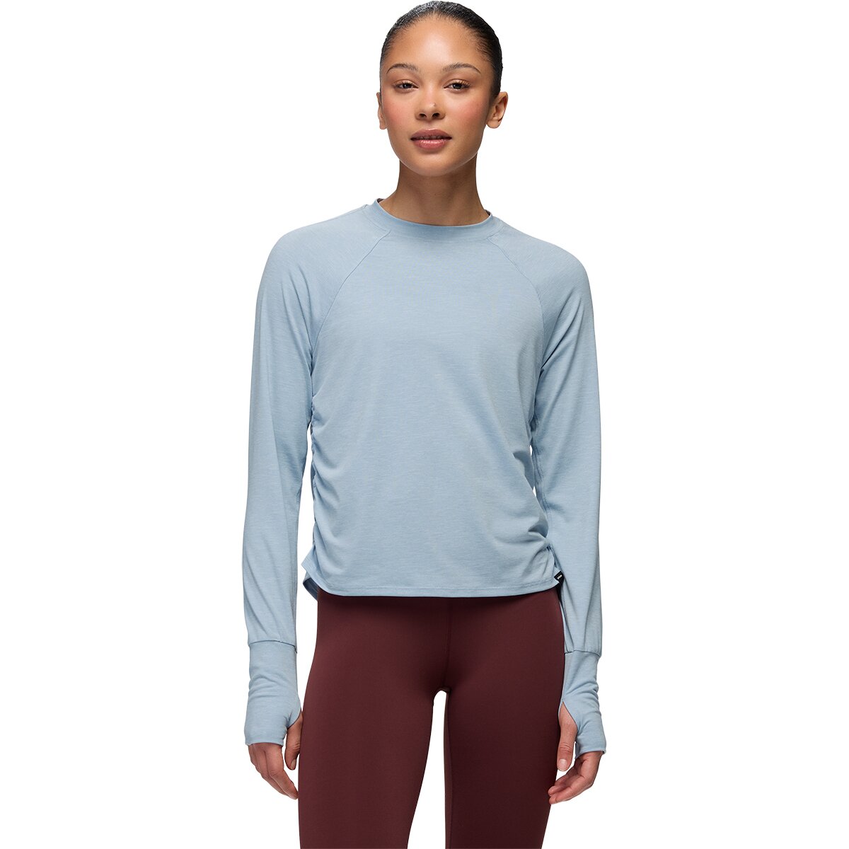 Image of prAna Sol Searcher Long-Sleeve Crew Shirt - Women's Glacier Skies, M