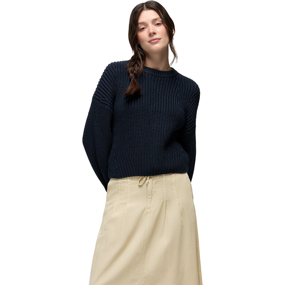 Image of prAna Sunday River Crewneck Sweater - Women's Nautical, M