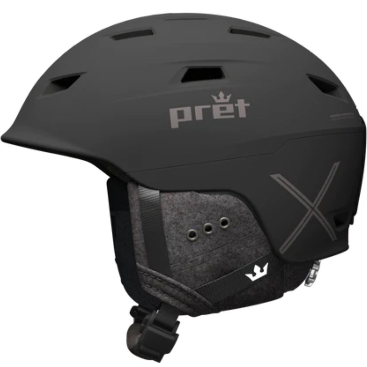 Pret Helmets Refuge X Mips Helmet Black, S