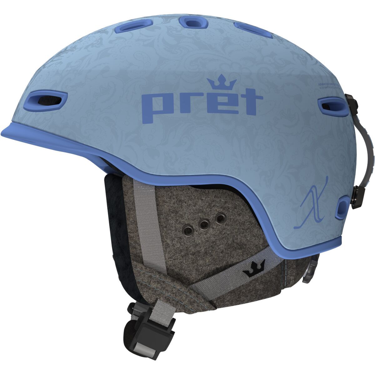 Image of Pret Helmets Lyric X2 Mips Helmet Blue Mist, S