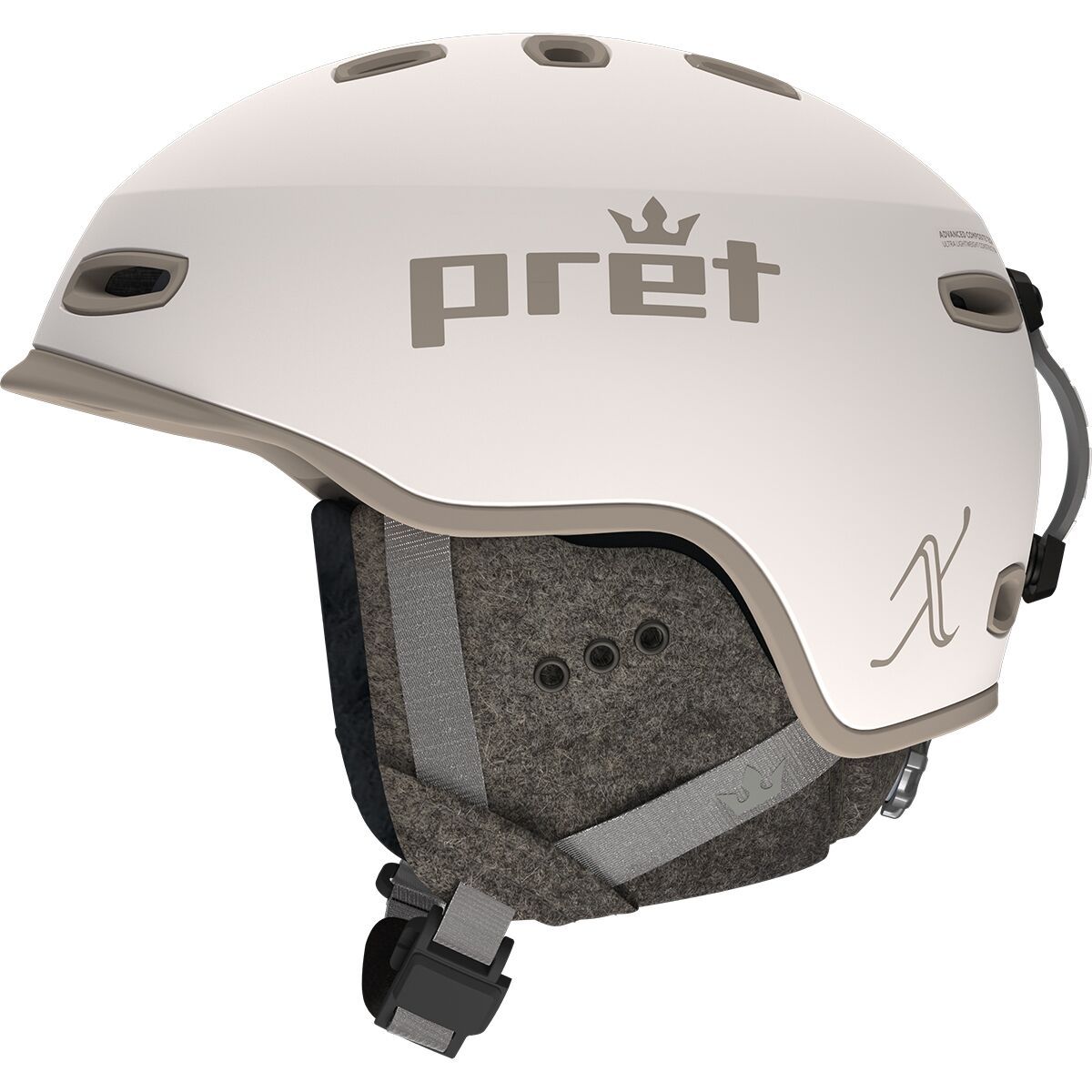 Image of Pret Helmets Lyric X2 Mips Helmet Chalk, S