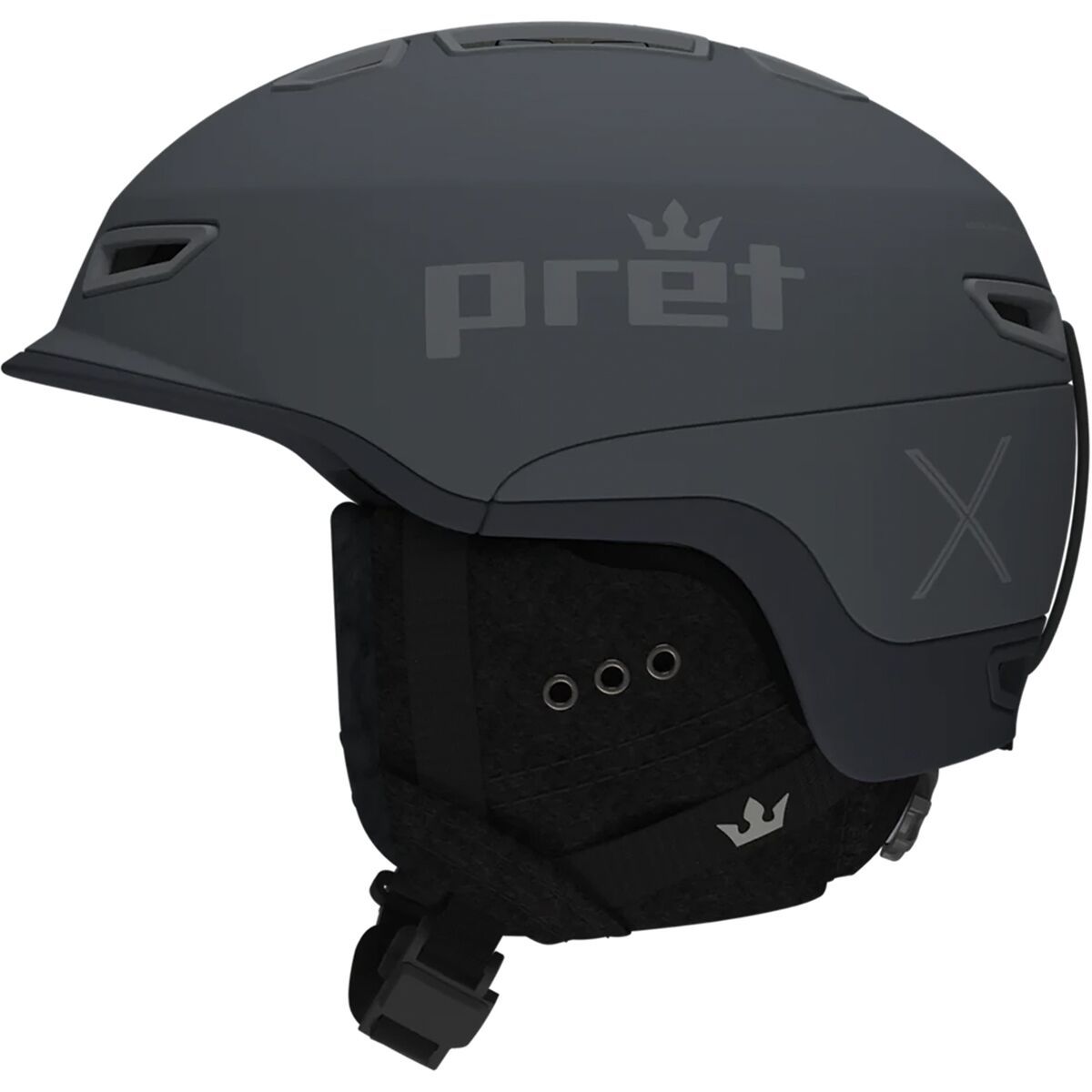Pret Helmets Fury X Helmet Grey, L