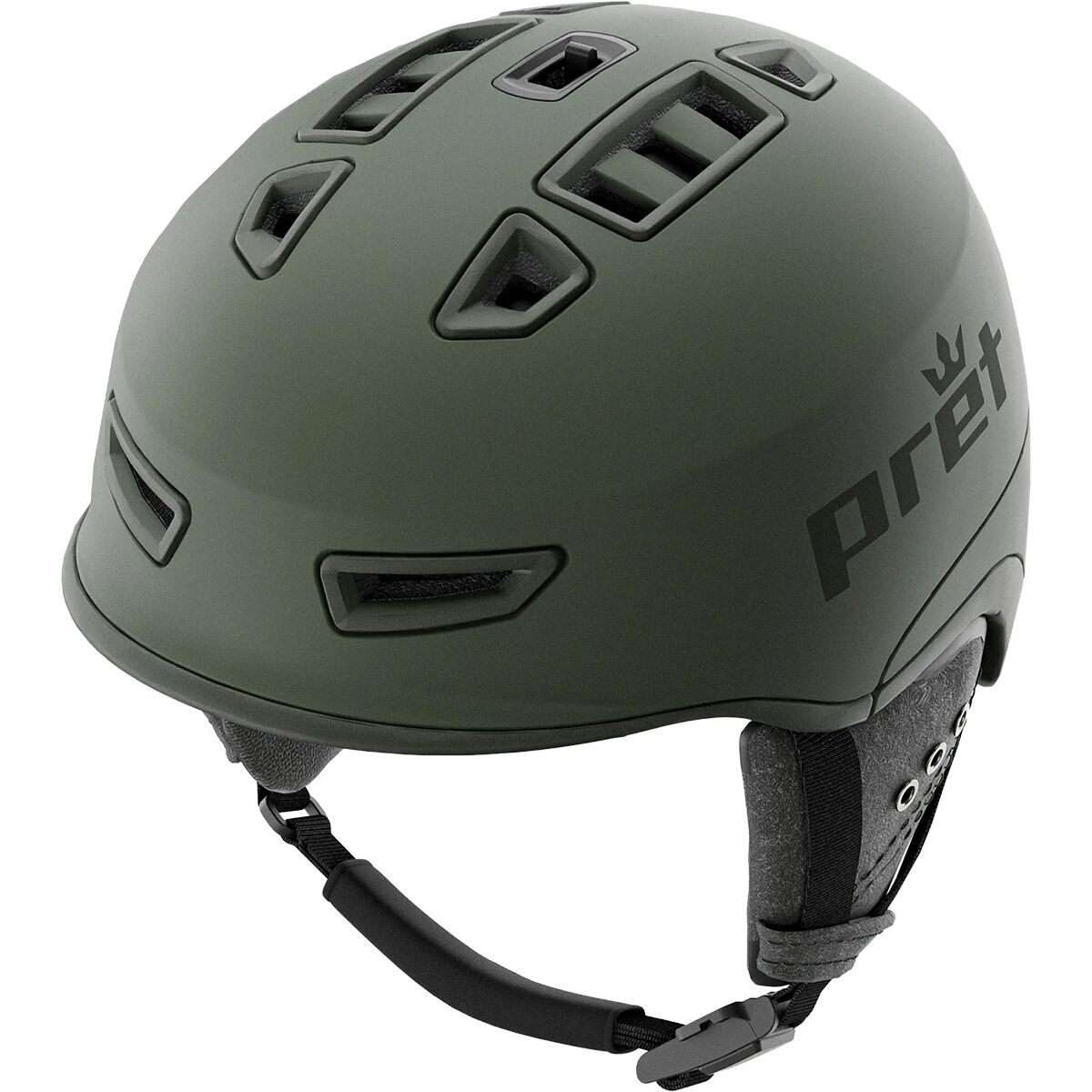 Image of Pret Helmets Fury Helmet Green, S