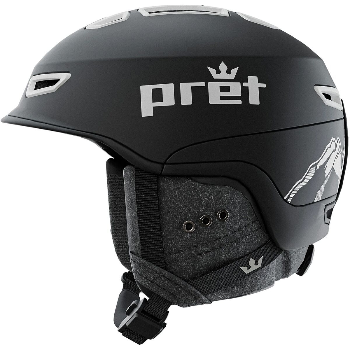 Image of Pret Helmets Fury Helmet Teton Black, S
