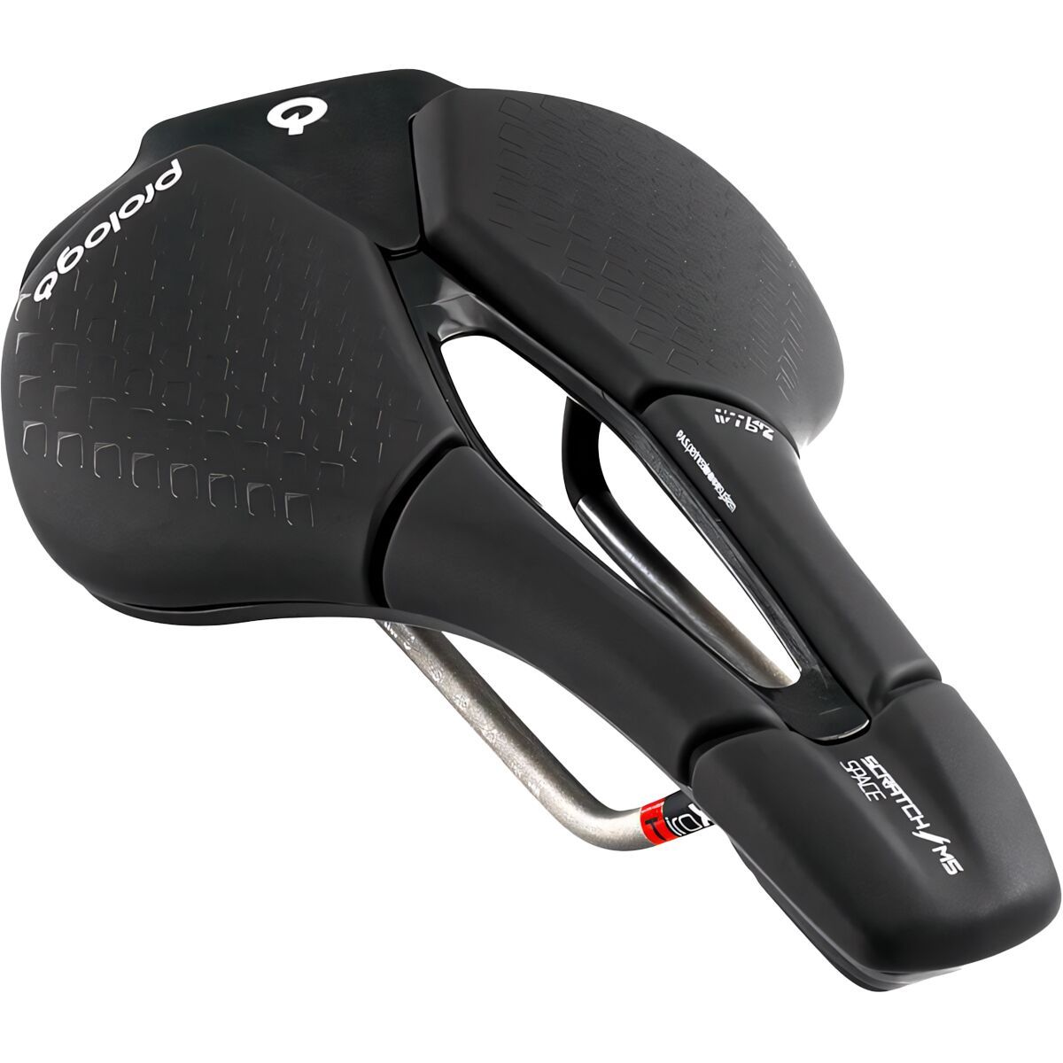 Image of Prologo Scratch M5 Space Tirox Saddle Black, 147mm