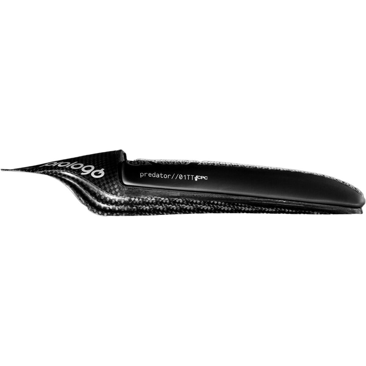 Image of Prologo Predator TT CPC 50 Carbon Saddle Black, 260X110mm