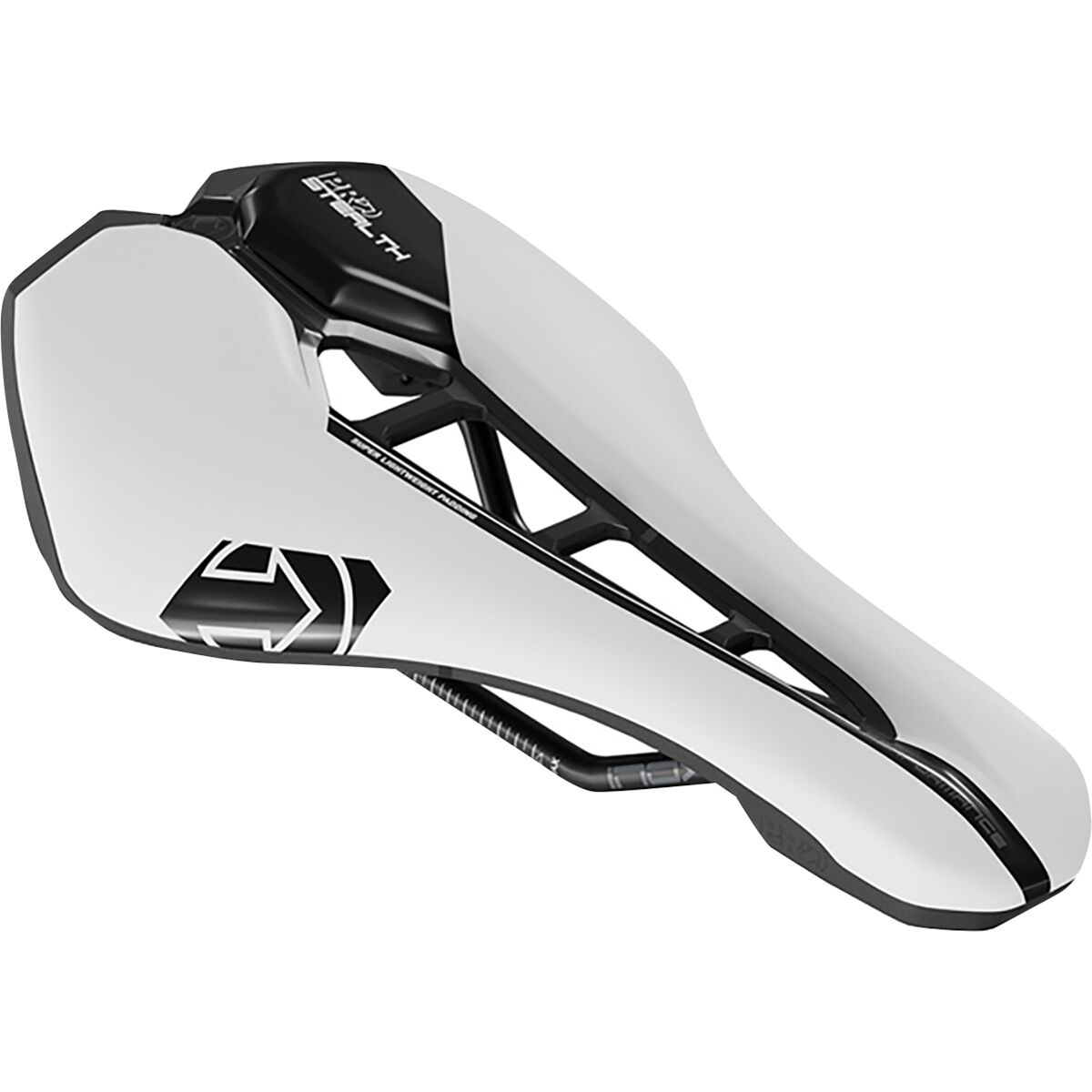 Image of PRO Stealth Curved Perfromance Saddle White, 152mm