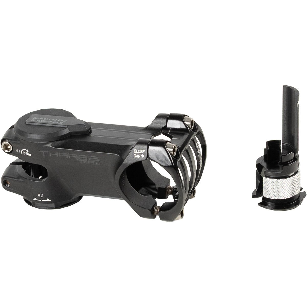 Image of PRO Tharsis Trail Stem Black, 65mm