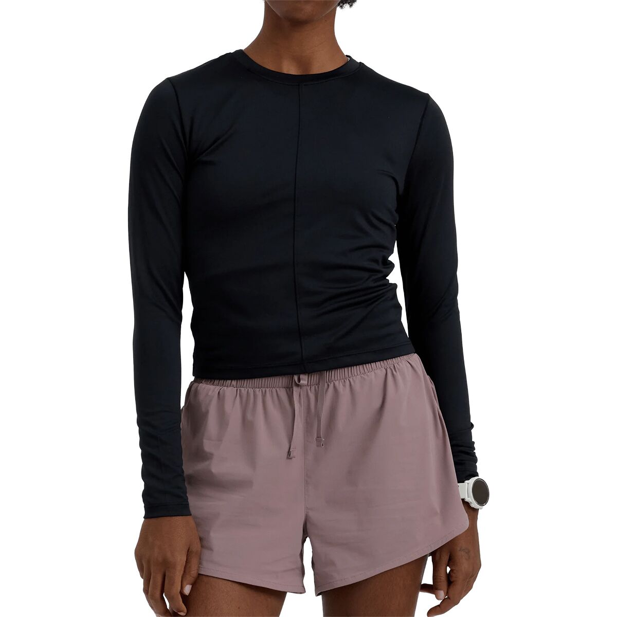 Image of Pruzan Super Soft Fitted Long-Sleeve Top - Women's Onyx, S