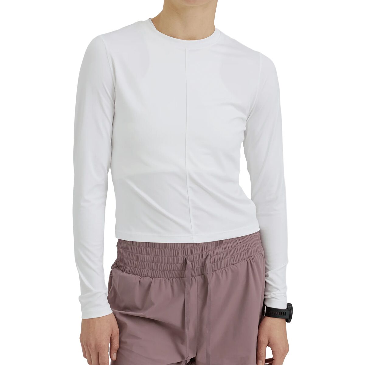 Image of Pruzan Super Soft Fitted Long-Sleeve Top - Women's Salt, L