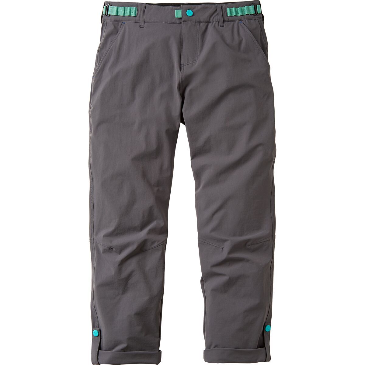 Image of Passenger 365 Trail Roll Up Pant - Women's Charcoal, L/Reg