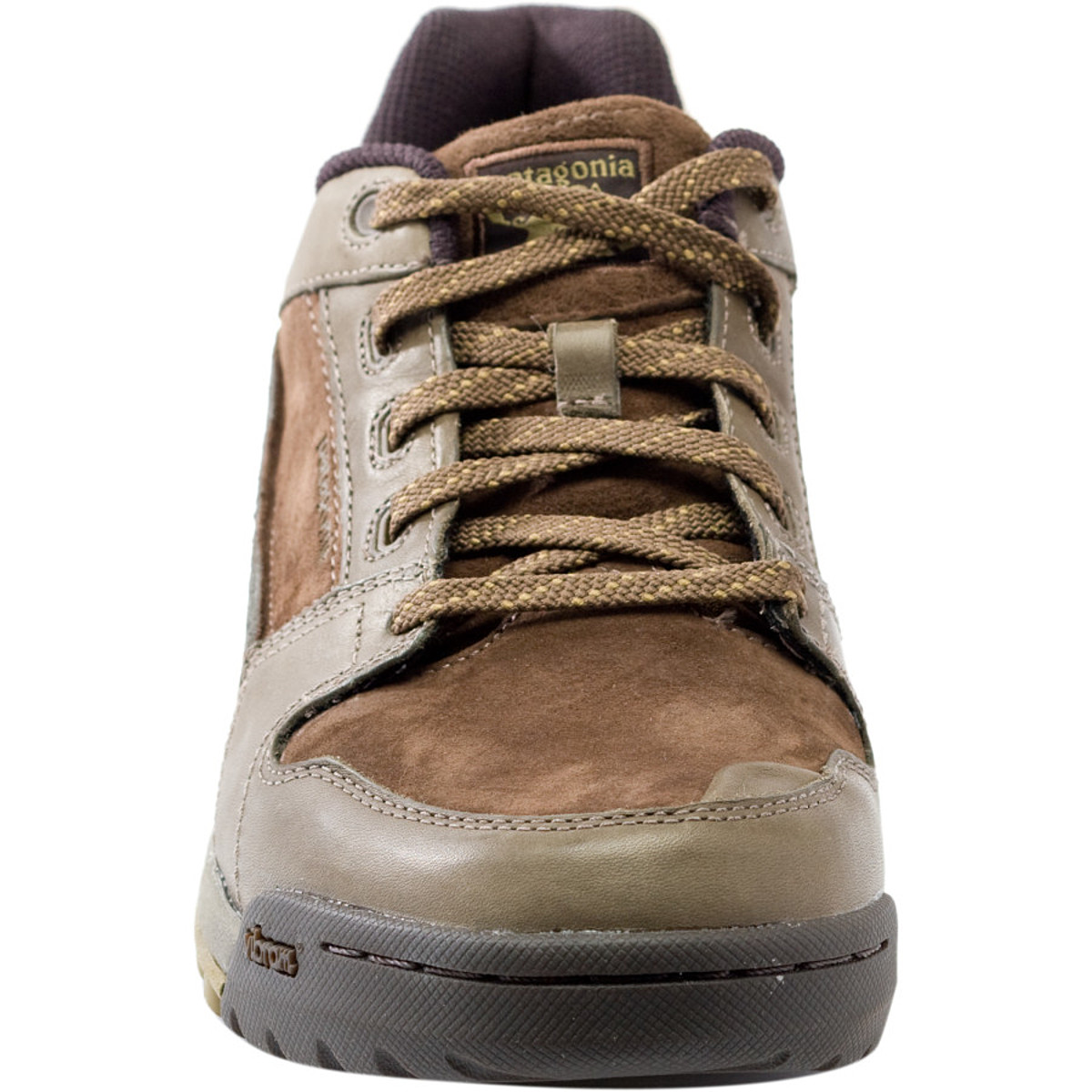 Patagonia Hog Tie Sneaker Men\'s 12 Brown Suede Leather Walking Running Hiking Patagonia Boaris Hiking Trail shoes - Sand/Sable Brown US13  main image 4