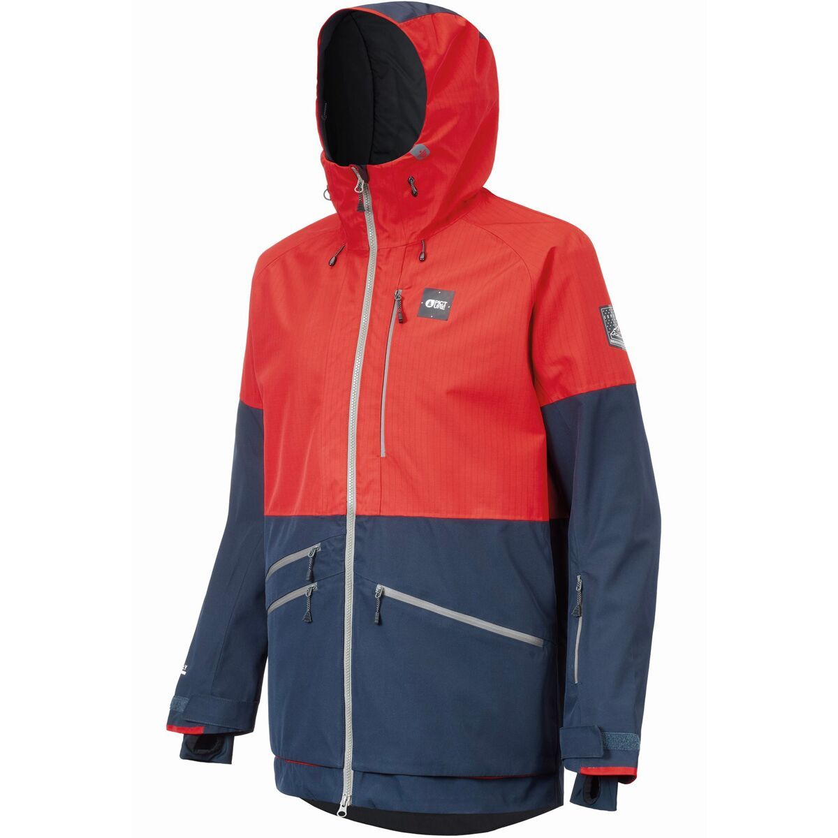 Picture Organic Stone Jacket - Men's Red Dark Blue, S