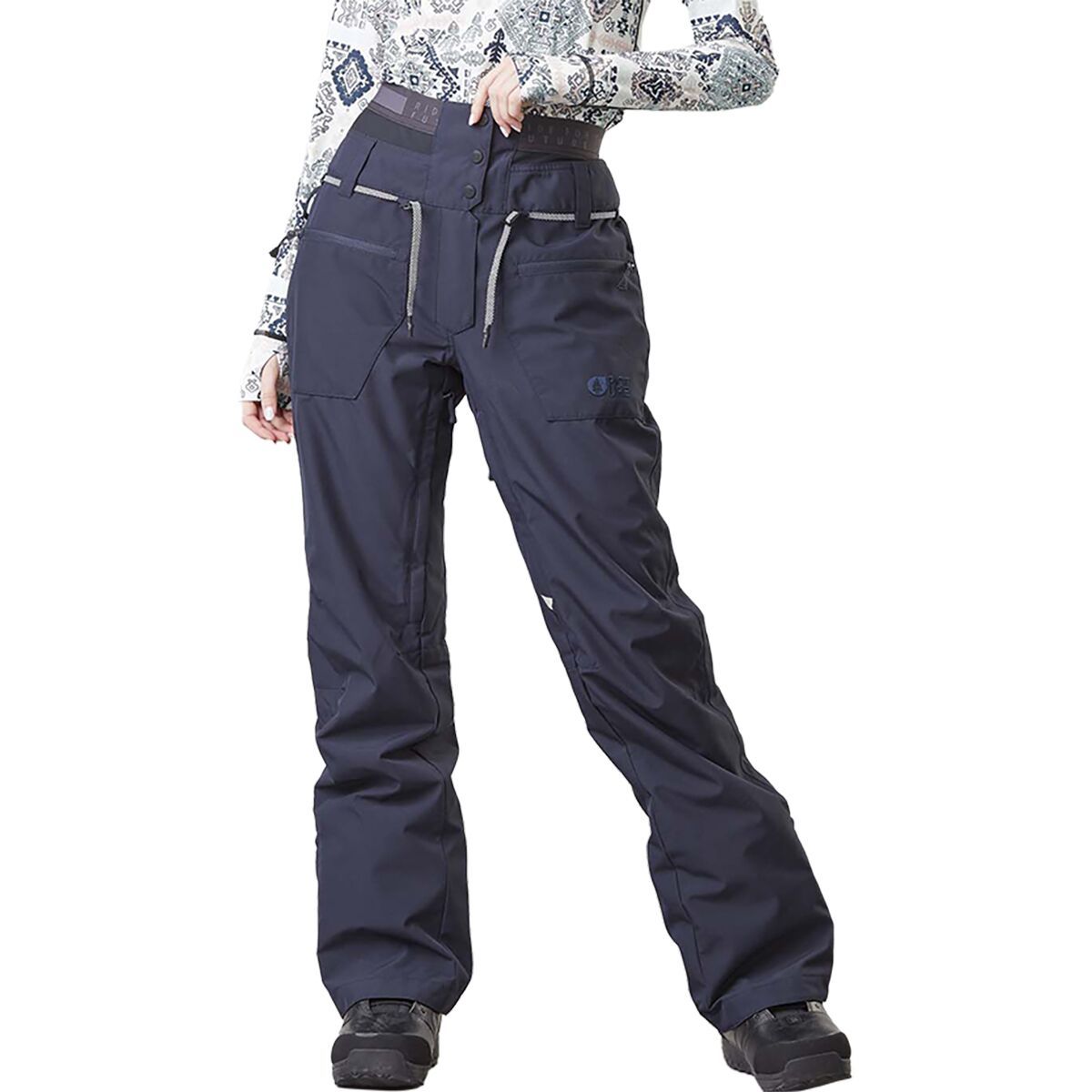 Picture Organic Treva 3 Button Pant - Women's Dark Blue F, XS