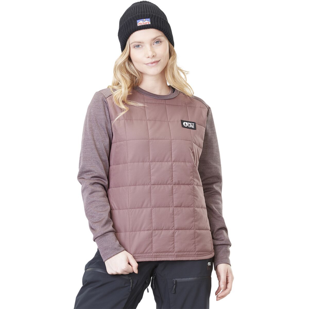 Picture Organic Lixi Tech Sweater - Women's Rose Taupe, M