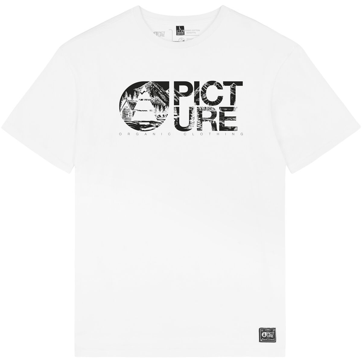 Picture Organic Basement Park T-Shirt - Men's White, L