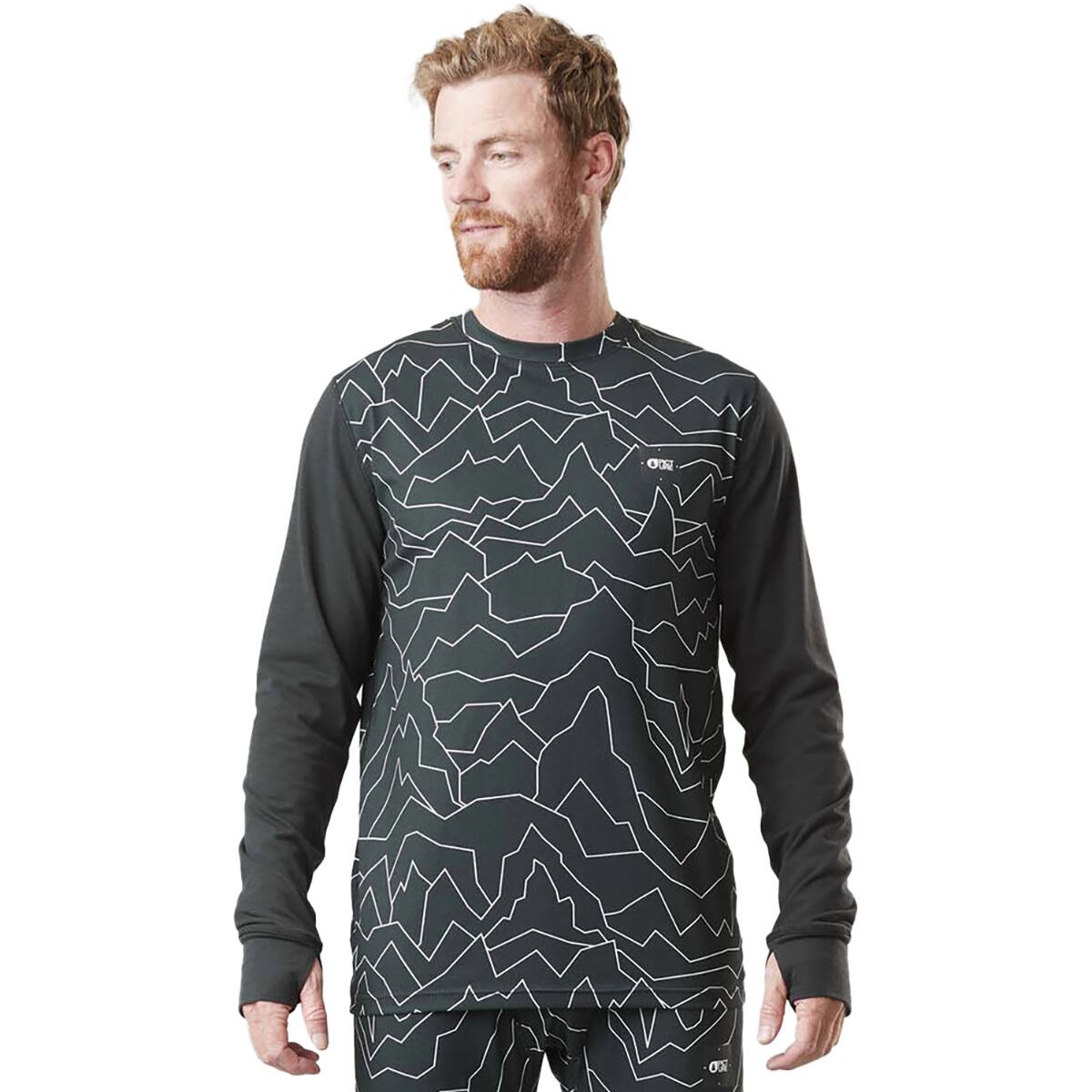 Picture Organic Nangha Top - Men's Lines, XL