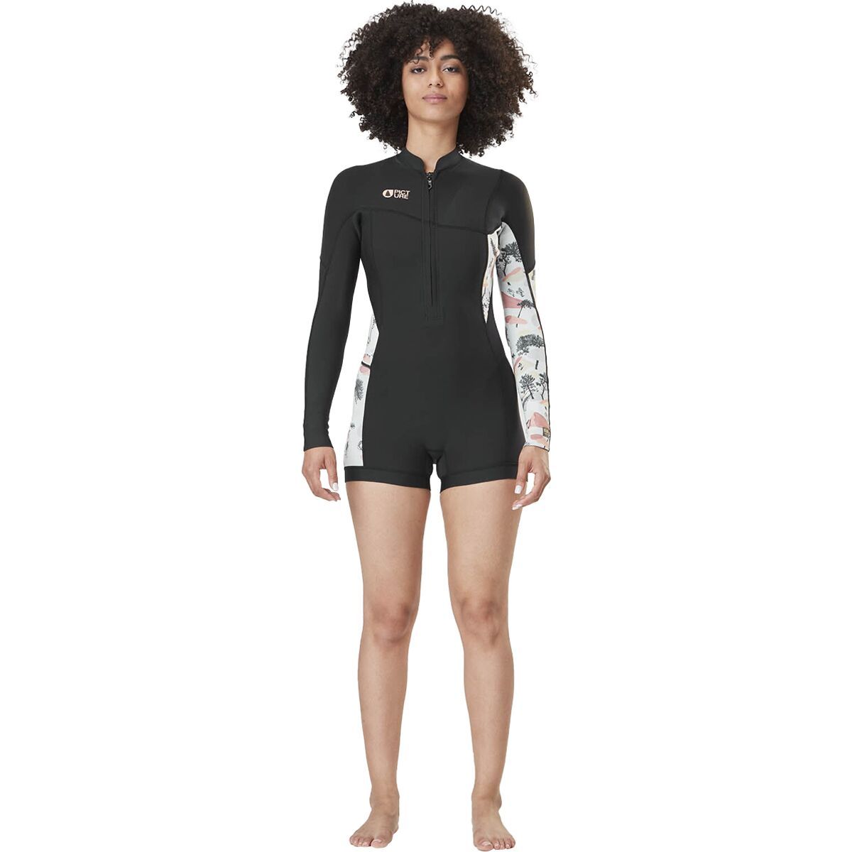 Picture Organic Meta Short-Sleeve 2/2mm Free Wetsuit - Men's Black, L/Short