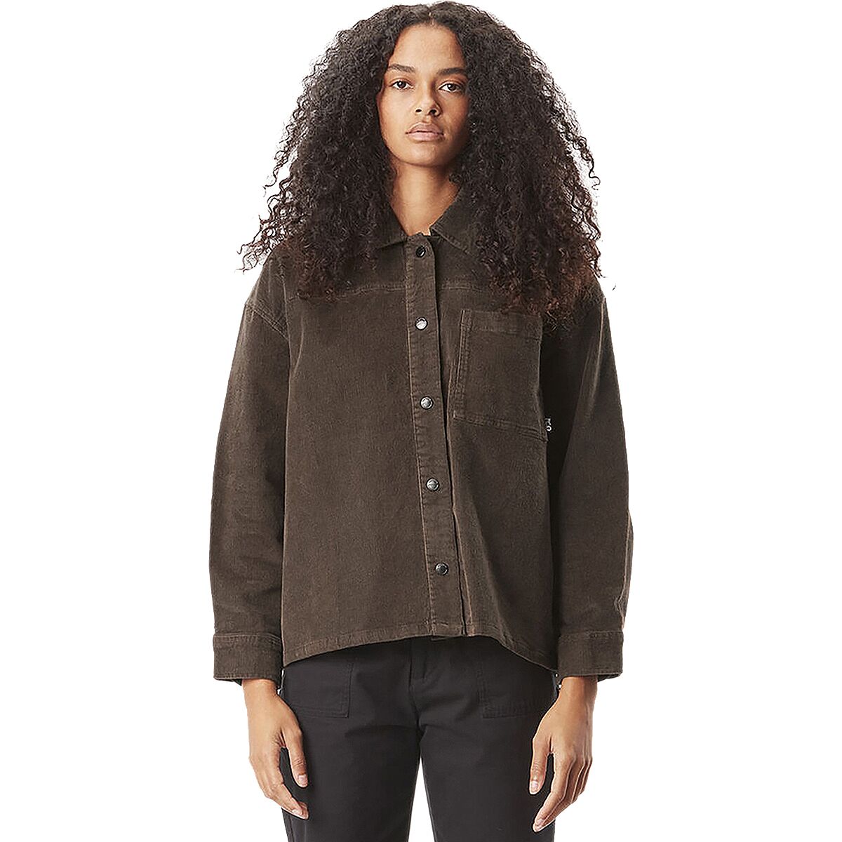 Picture Organic Picture Organic Corrady Button Up Shirt - Women's Turkish Coffee, M