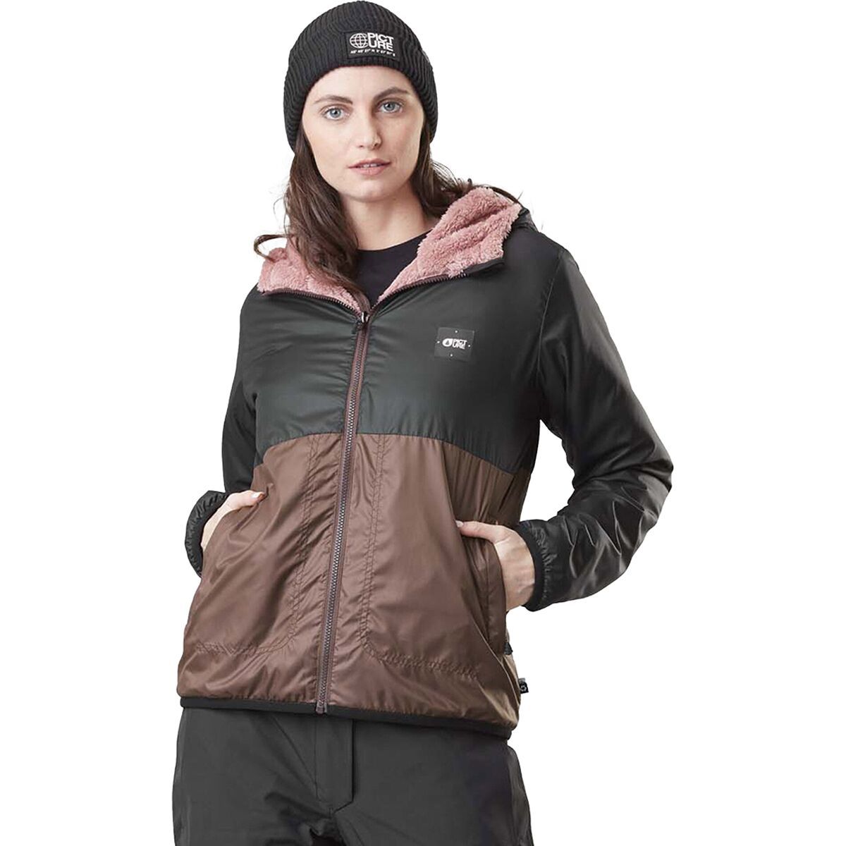 Picture Organic Posy Fleece Jacket - Women's Black, XL