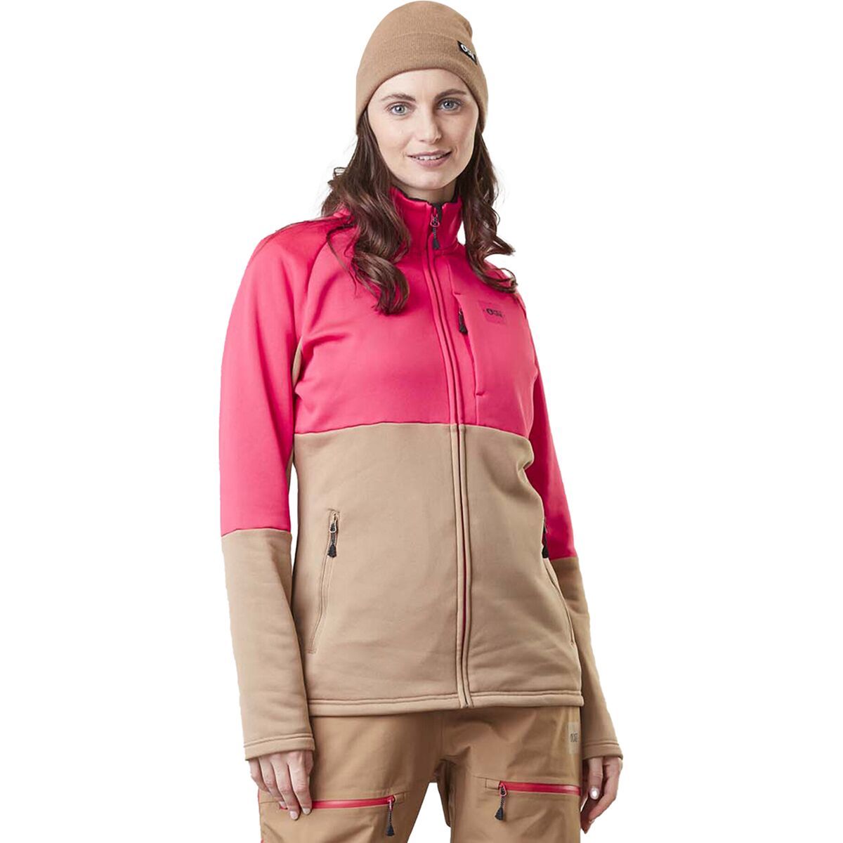 Picture Organic Rommana Full-Zip Fleece - Women's Dark Stone, M