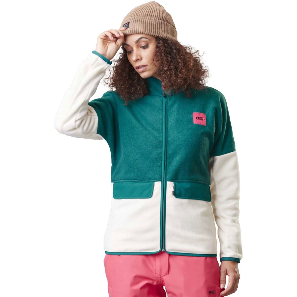 Picture Organic Teddie Full-Zip Fleece - Women's Dark Sea, S