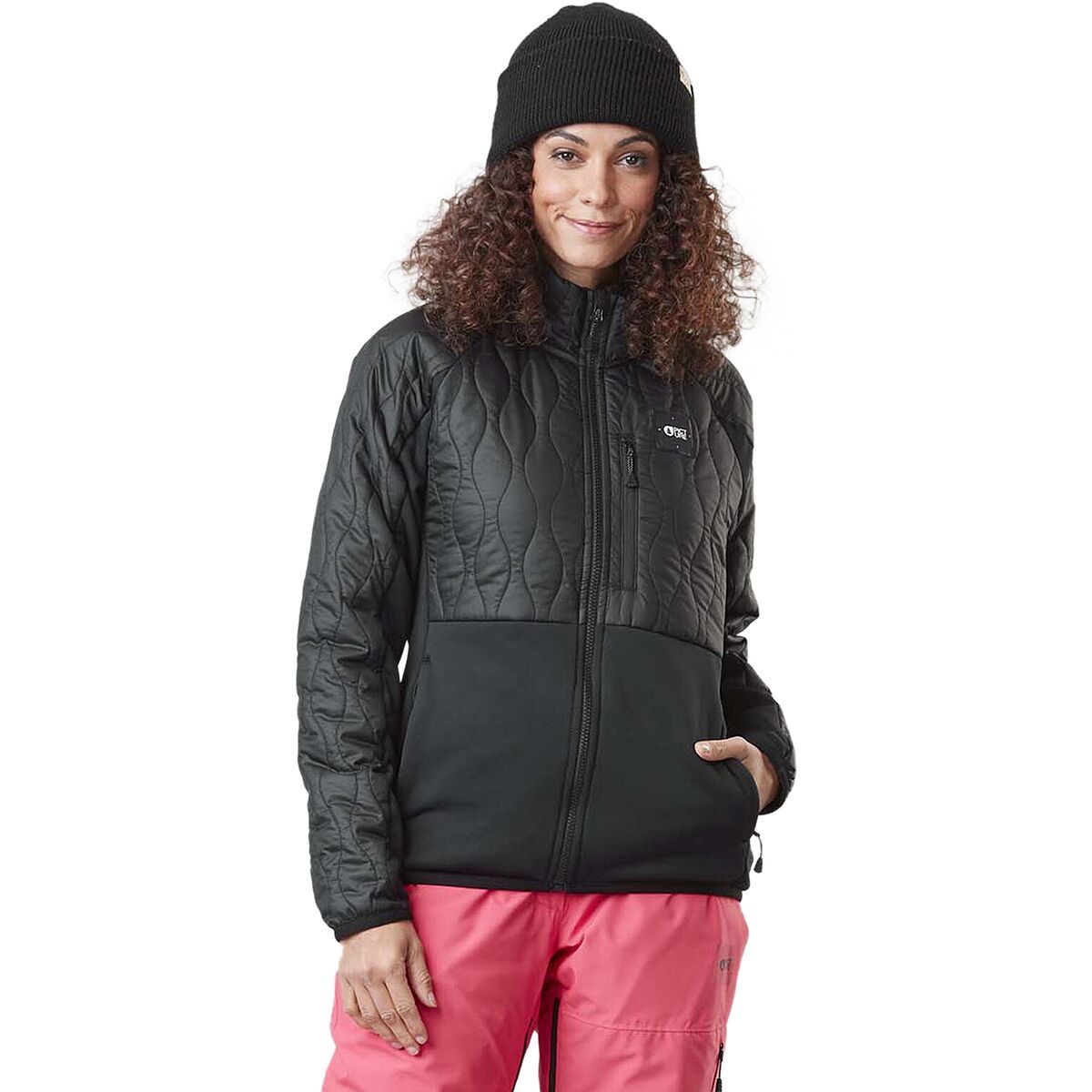 Picture Organic Tehanie Hybrid Jacket - Women's Black, M