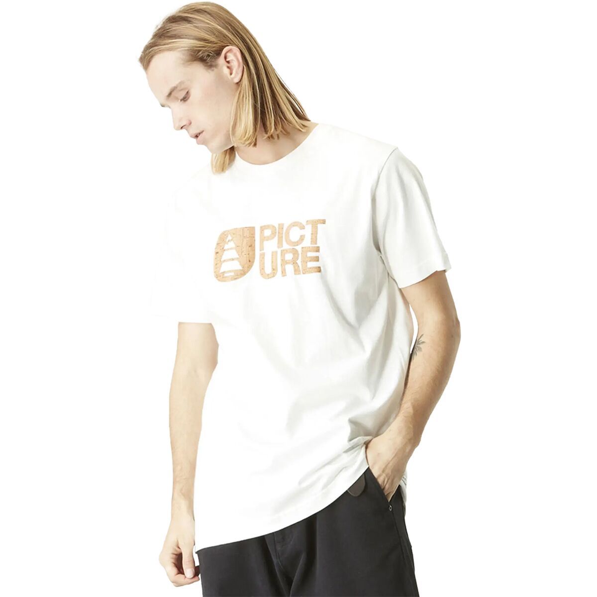 Picture Organic Basement Cork T-Shirt - Men's White, L
