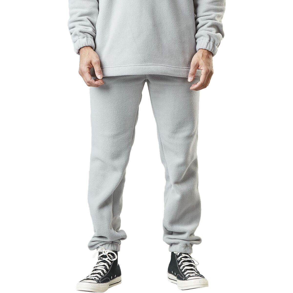 Picture Organic Dammo Fleece Pant - Men's Grey Melange, XXL