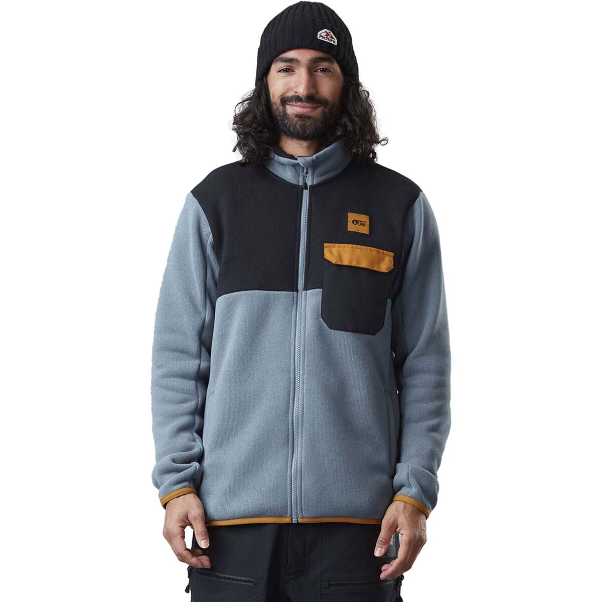 Picture Organic Dauwy Fleece Jacket - Men's China Blue, XS