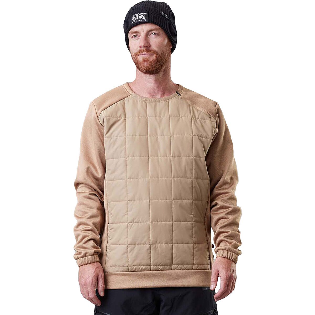 Picture Organic Junip Tech Sweater - Men's Dark Stone, XS