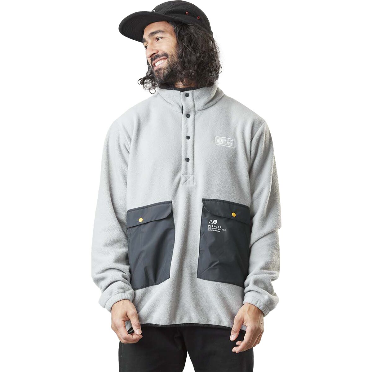 Picture Organic Takysi 1/4 Zip Fleece - Men's - Clothing