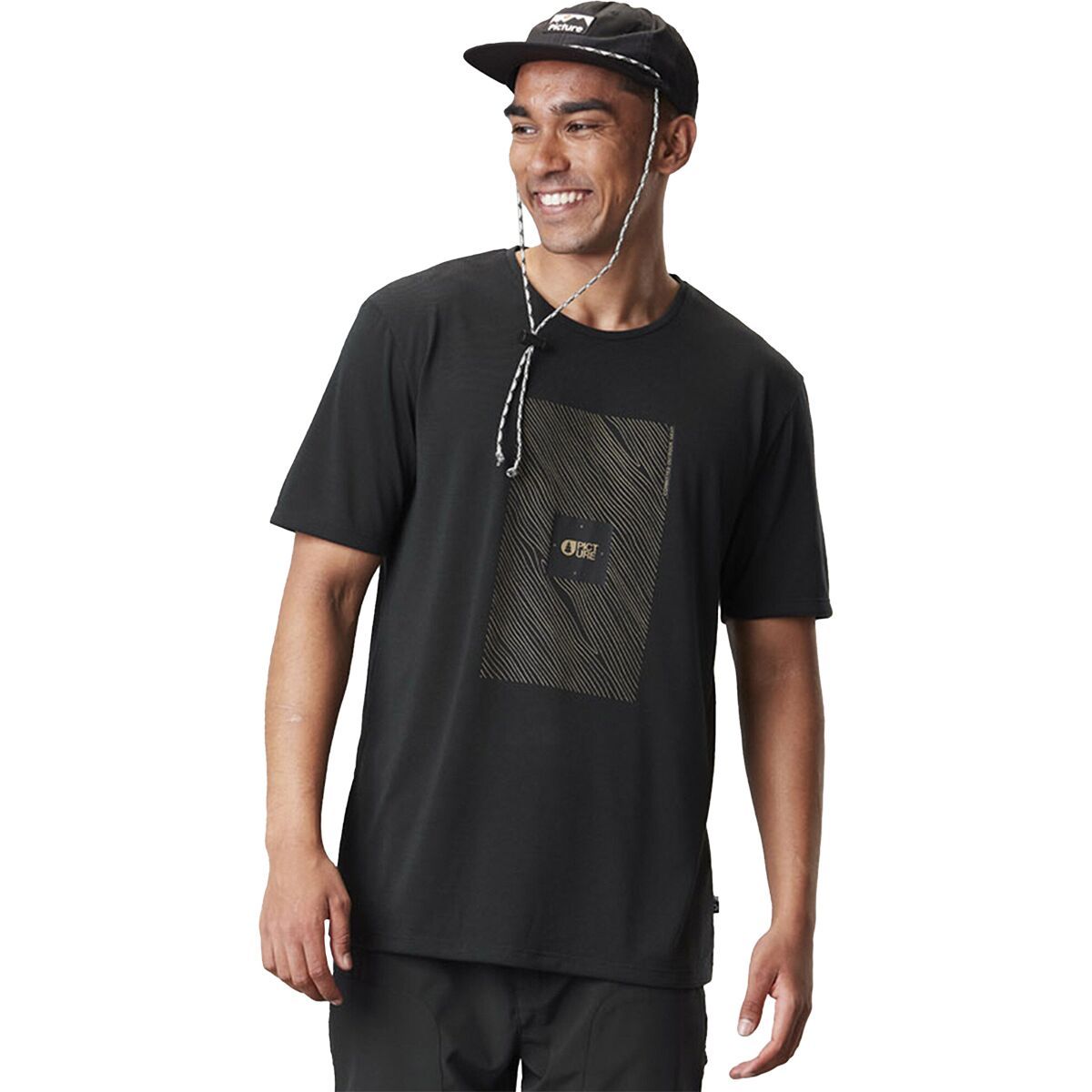 Picture Organic Timont Tech T-Shirt - Men's Black, S