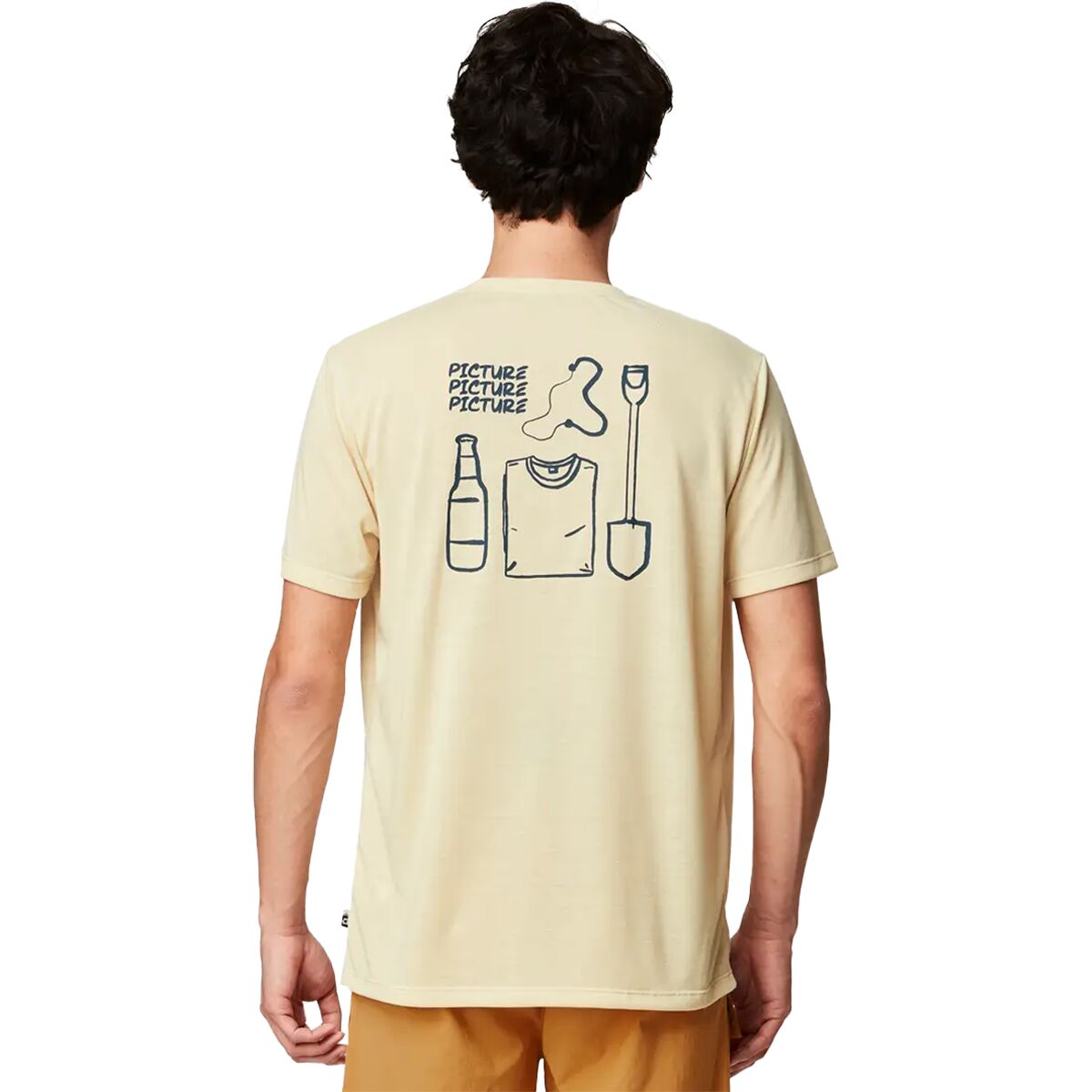 Picture Organic Picture Organic Timont Tech T-Shirt - Men's Woodash, L