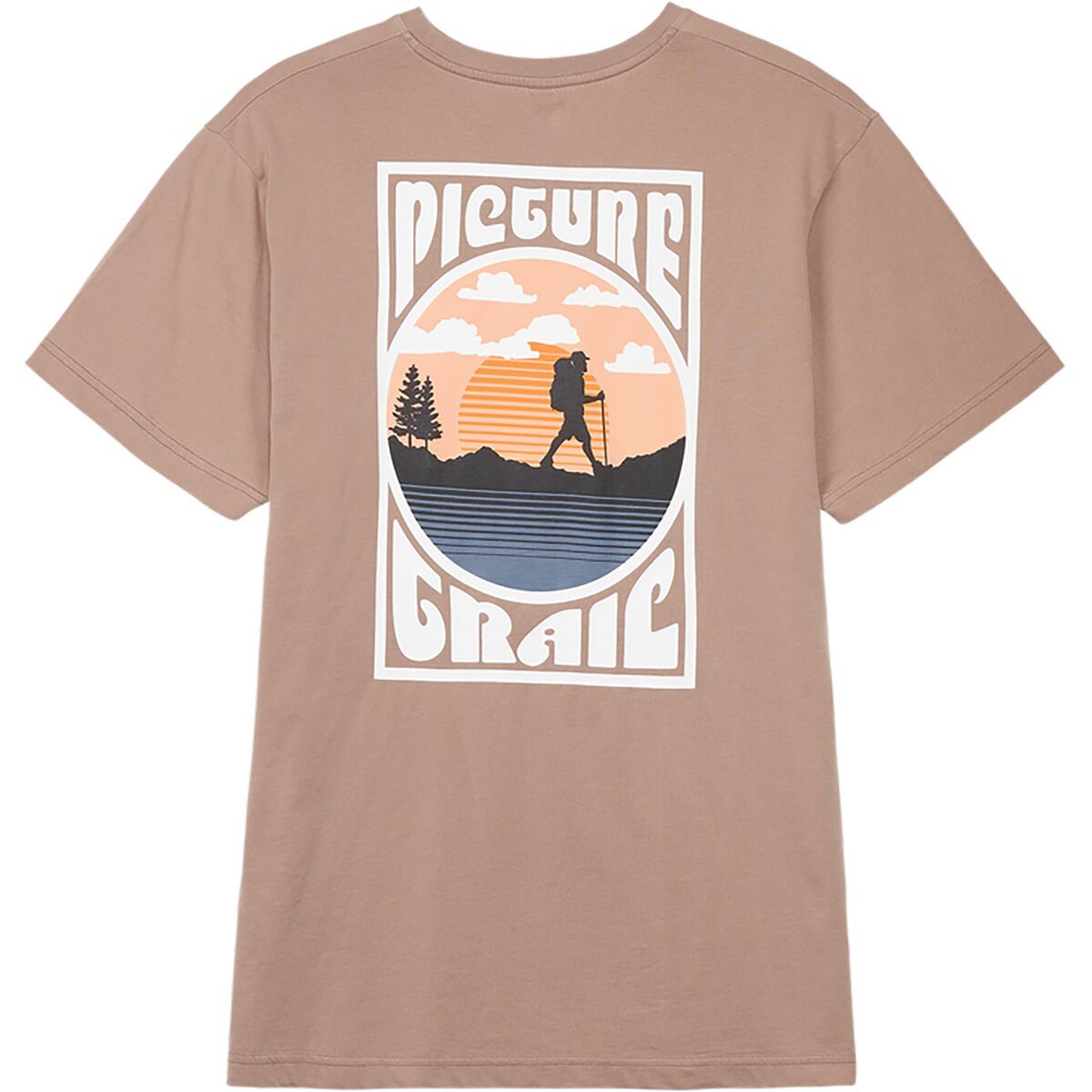 Picture Organic Kalajoki T-Shirt - Men's Beige Washed, L