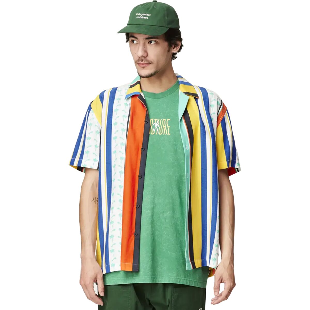 Picture Organic Picture Organic Mareeba Shirt - Men's Fishbone Print, M