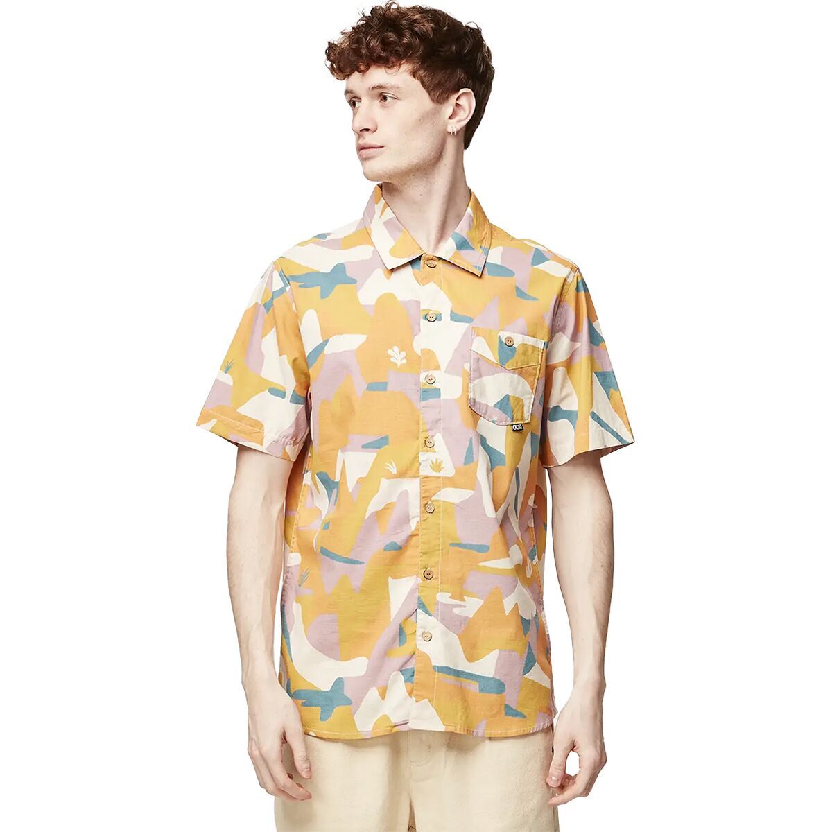Picture Organic Mataikona Short-Sleeve Shirt - Men's Art LM02 Print, XL