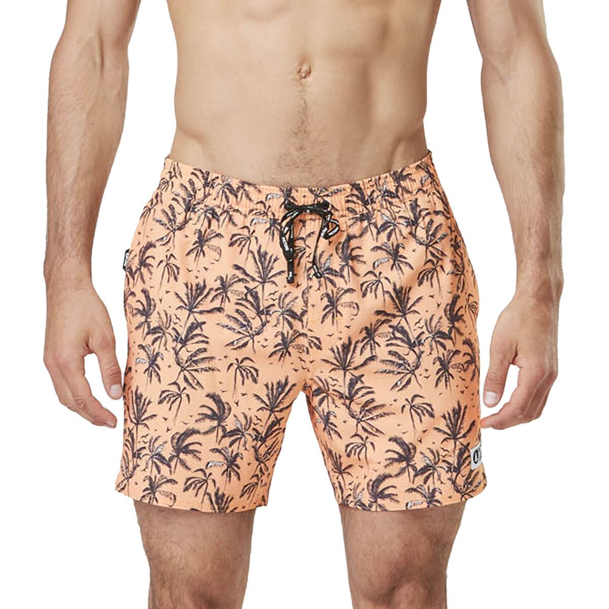 Picture Organic Piau 15in Board Shorts - Men's Palmtrees, XL