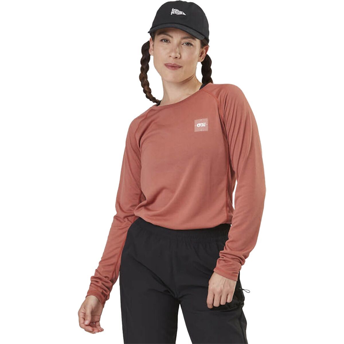 Picture Organic Kiersi Long-Sleeve Tech T-Shirt - Women's Cedar Wood, M