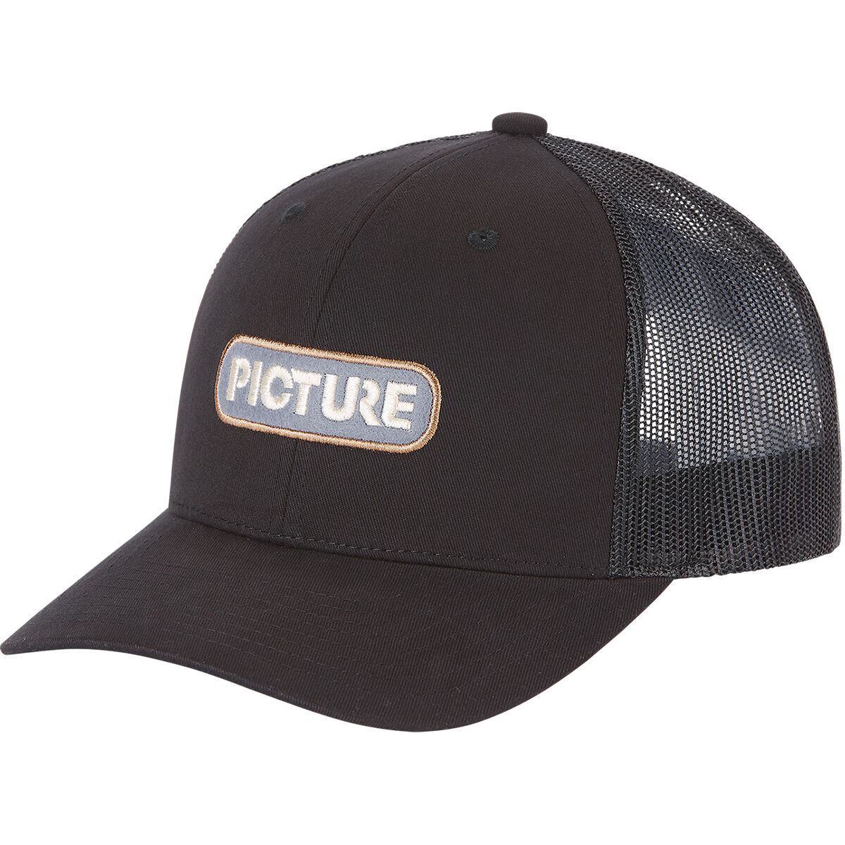 Picture Organic Picture Organic Byam Trucker Hat Black, One Size