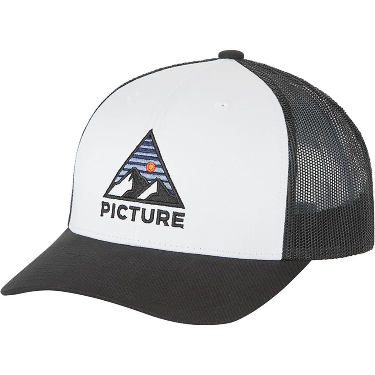 Picture Organic Kuldo Trucker Hat White, One Size