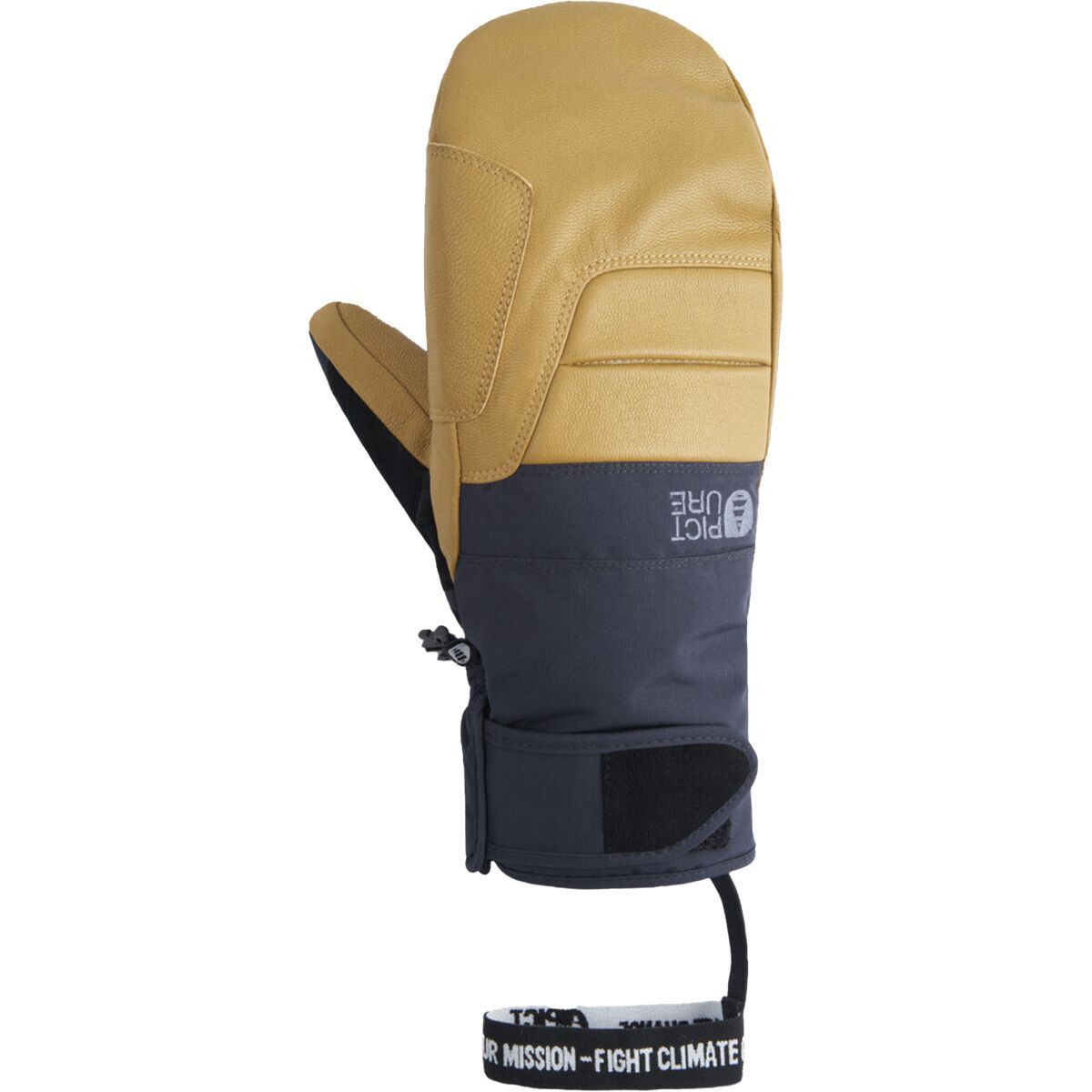 Picture Organic Ancon Mittens - Men's Dark Blue, 12