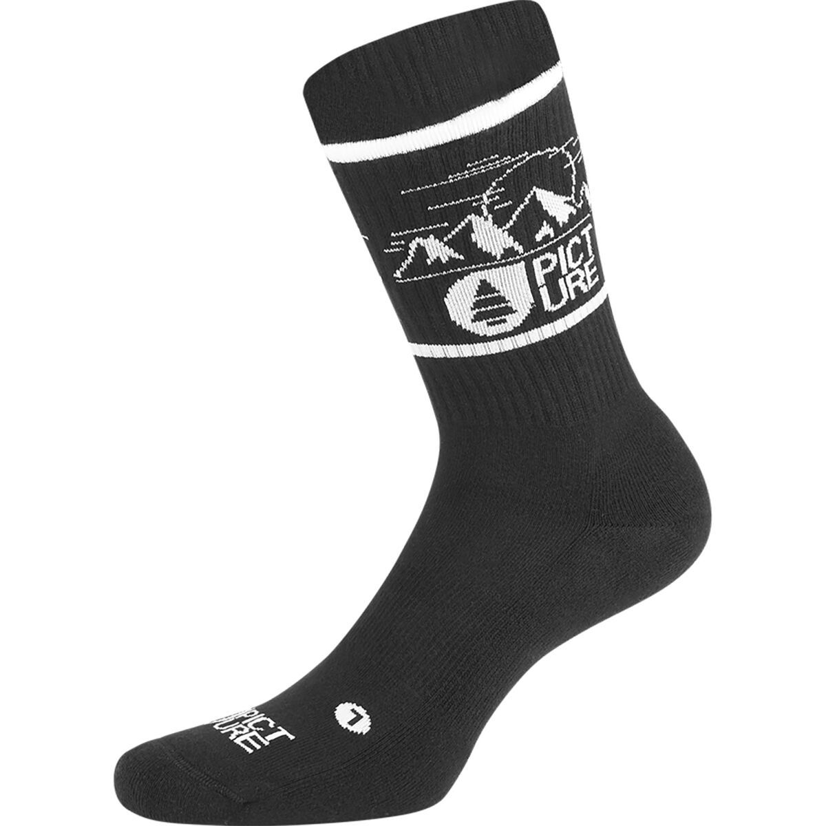 Picture Organic Bazik Socks Black, 44.0-47.0