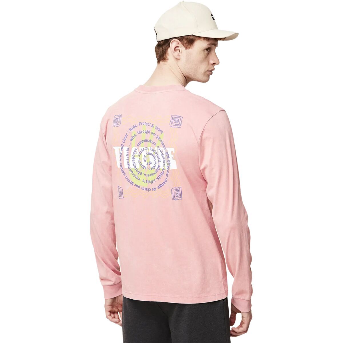 Picture Organic Ofiters Long-Sleeve T-Shirt - Men's Woodrose Washed, XL