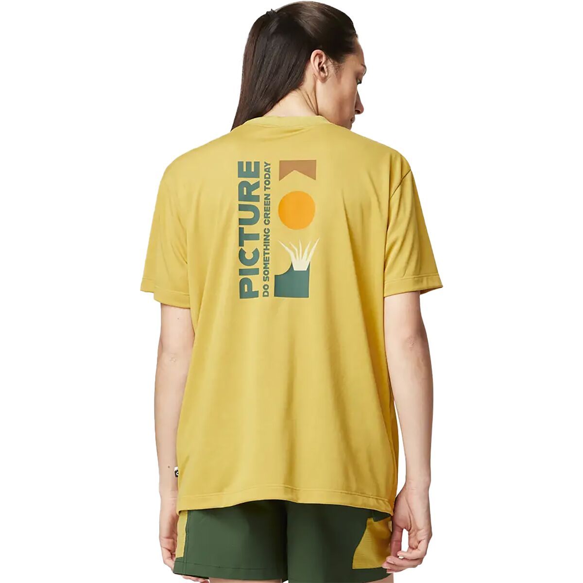 Picture Organic Elhm Tech T-Shirt - Women's Olivenite, XL