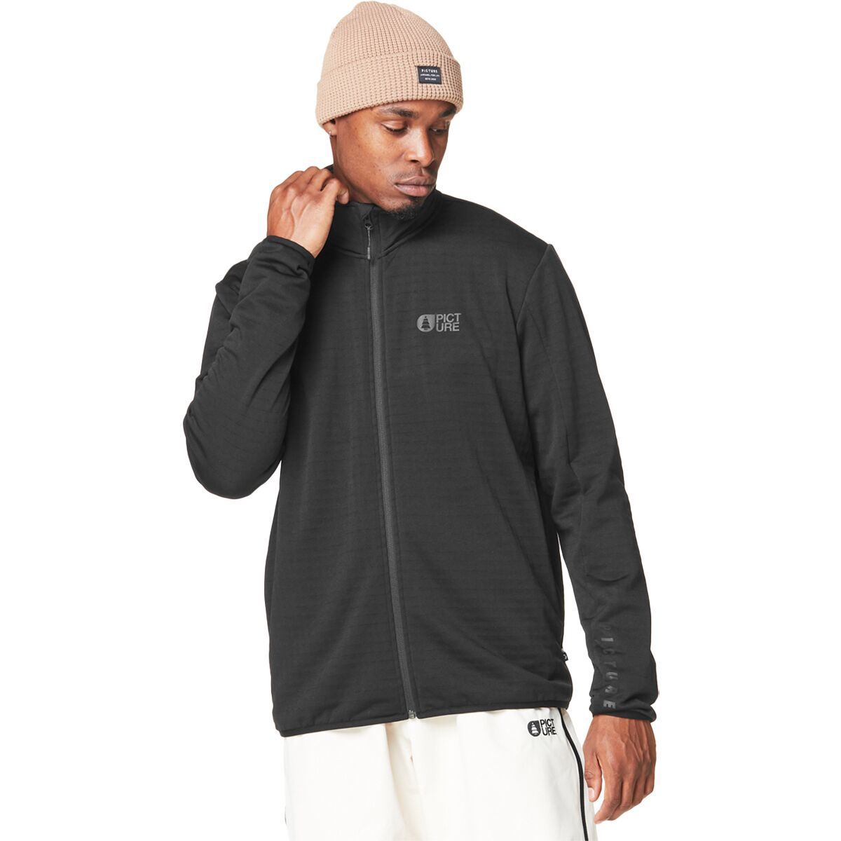 Picture Organic Marlay Tech Fleece - Men's Black, L