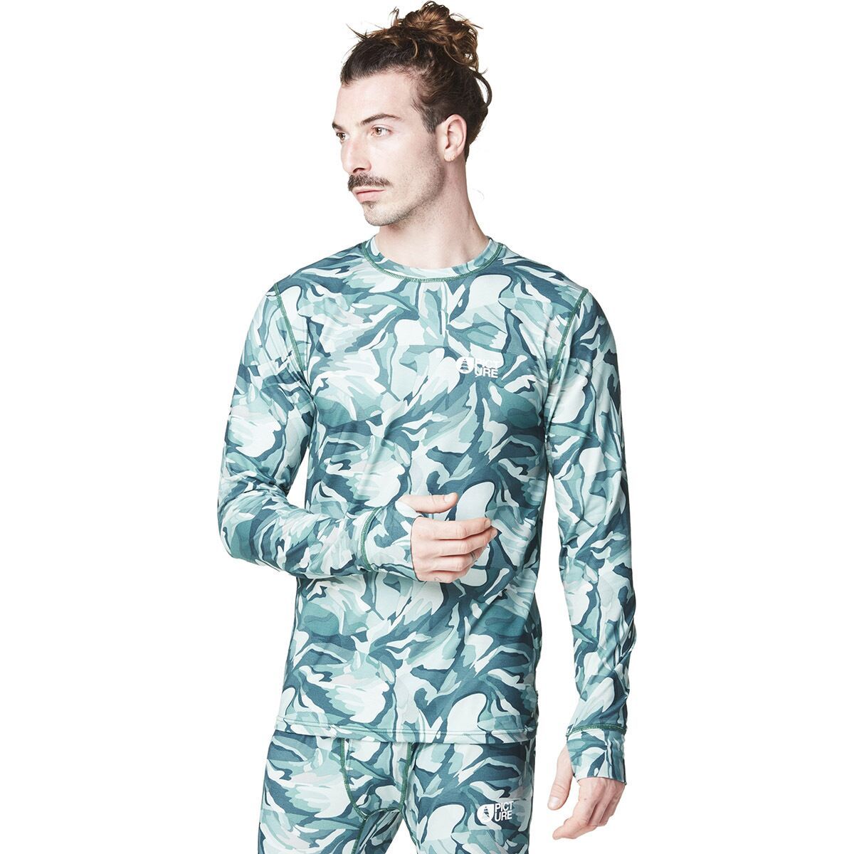 Picture Organic Nangha Print Top - Men's Peppup Print, L