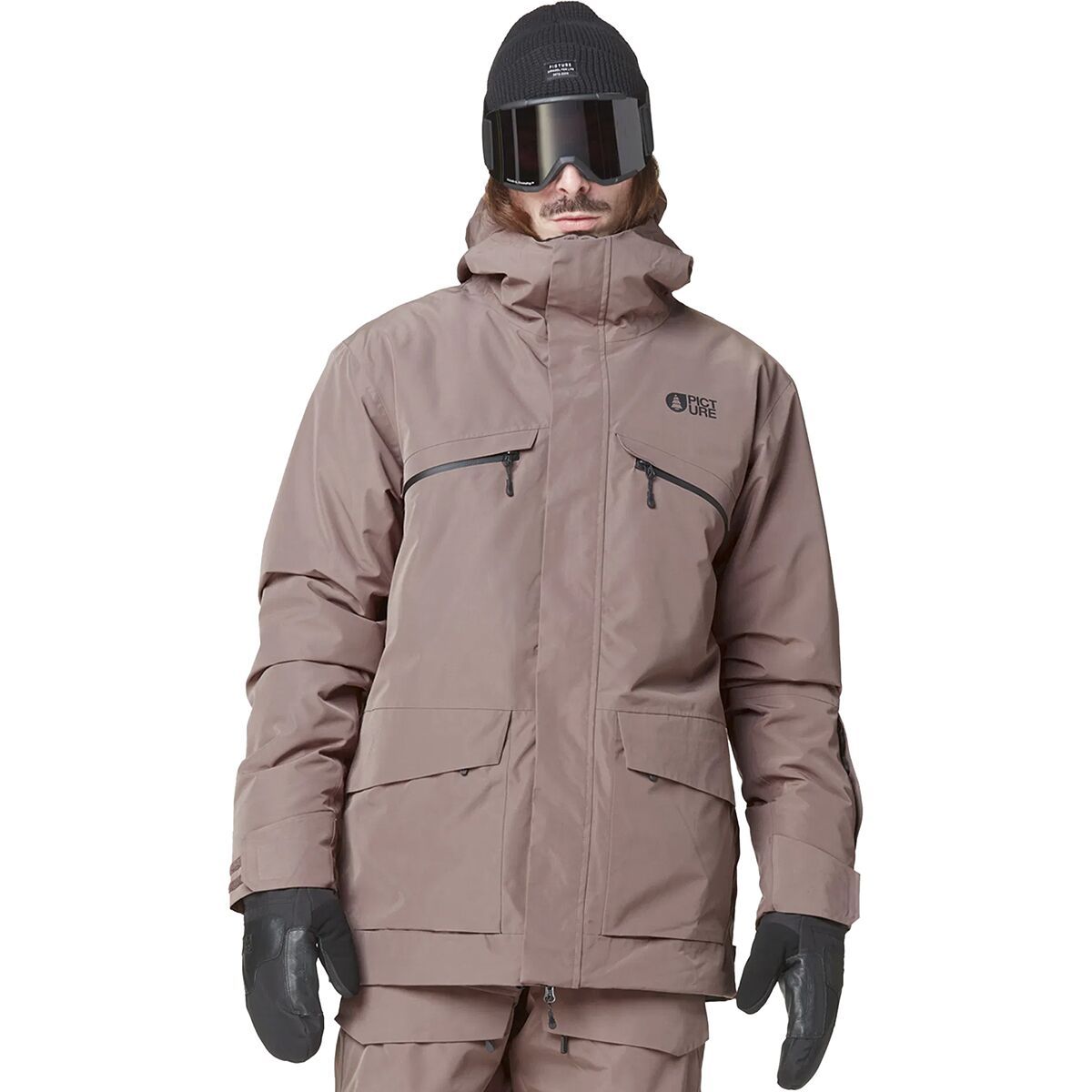 Picture Organic U43 Jacket - Men's Deep Taupe, M